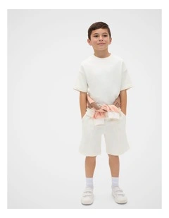 Texture Longline Short