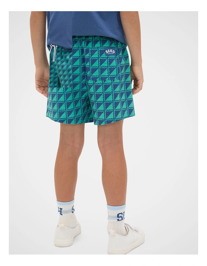 Geometric Print Short image 2