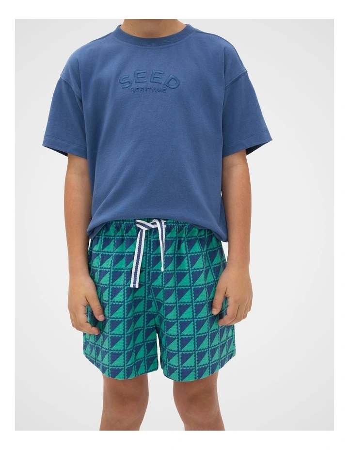 Geometric Print Short image 3