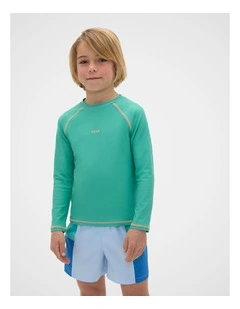 Contrast Stitch Rashvest