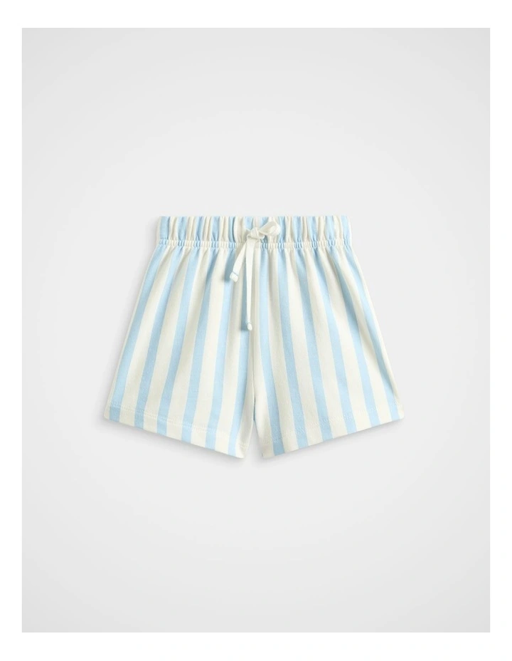 Core Stripe Track Short in Arctic image 1