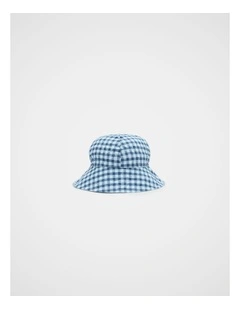 Gingham Sun Hat