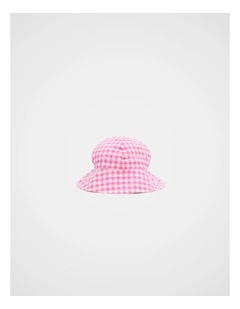 Gingham Sun Hat