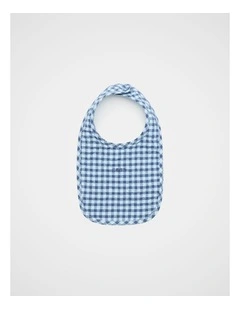 Gingham Bib