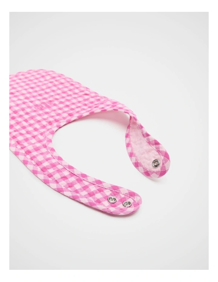 Gingham Bib image 2