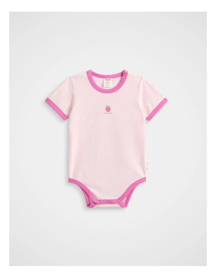 Strawberry Rib Bodysuit image 1