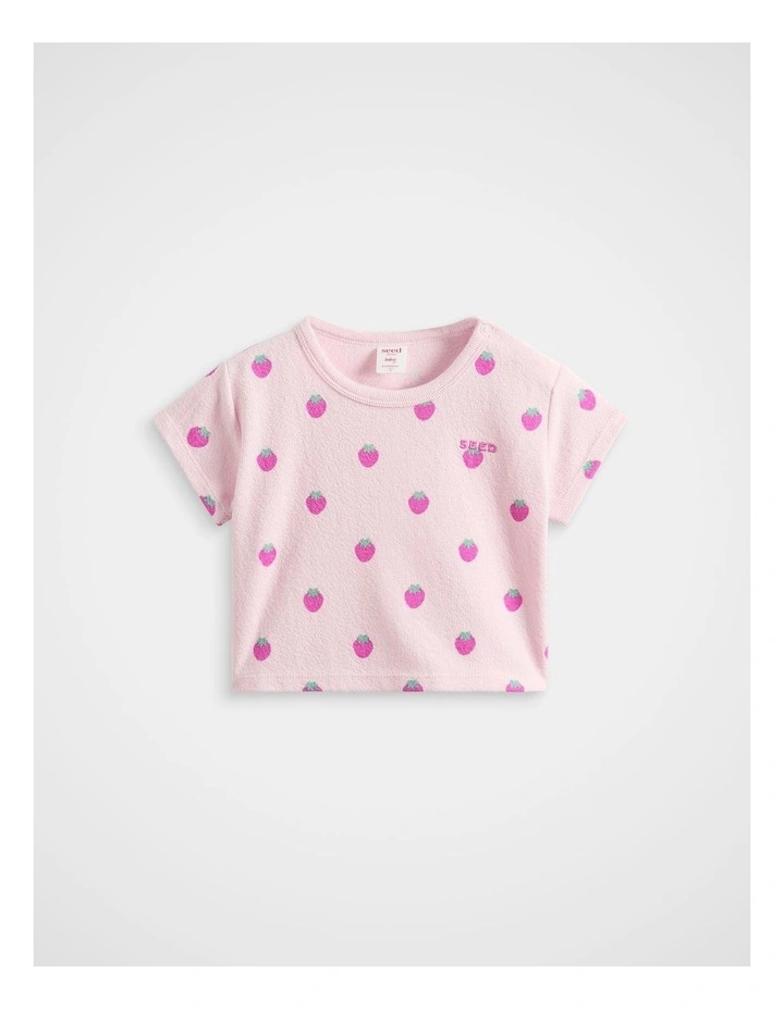 Strawberry Boxy Tee image 1