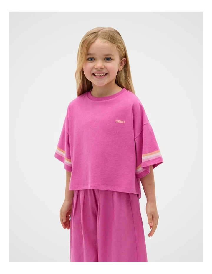 Stripe Sleeve Tee image 3