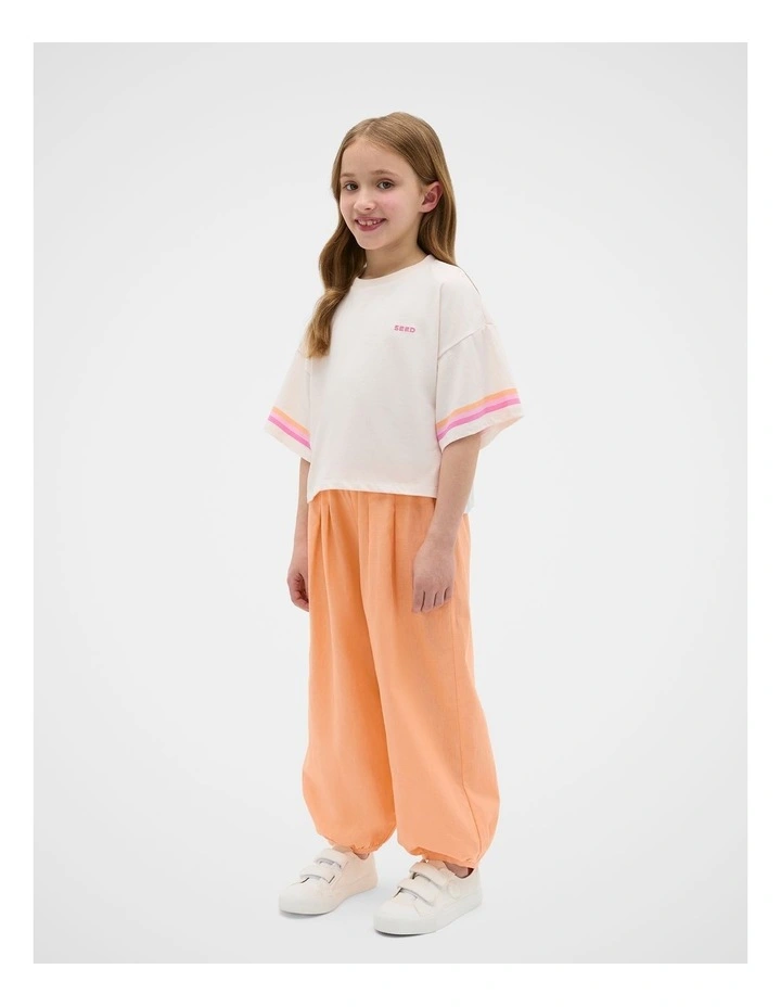 Stripe Sleeve Tee image 1