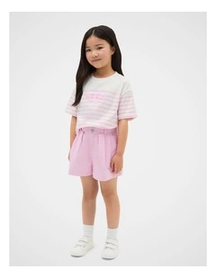 Crop Breton Stripe Tee