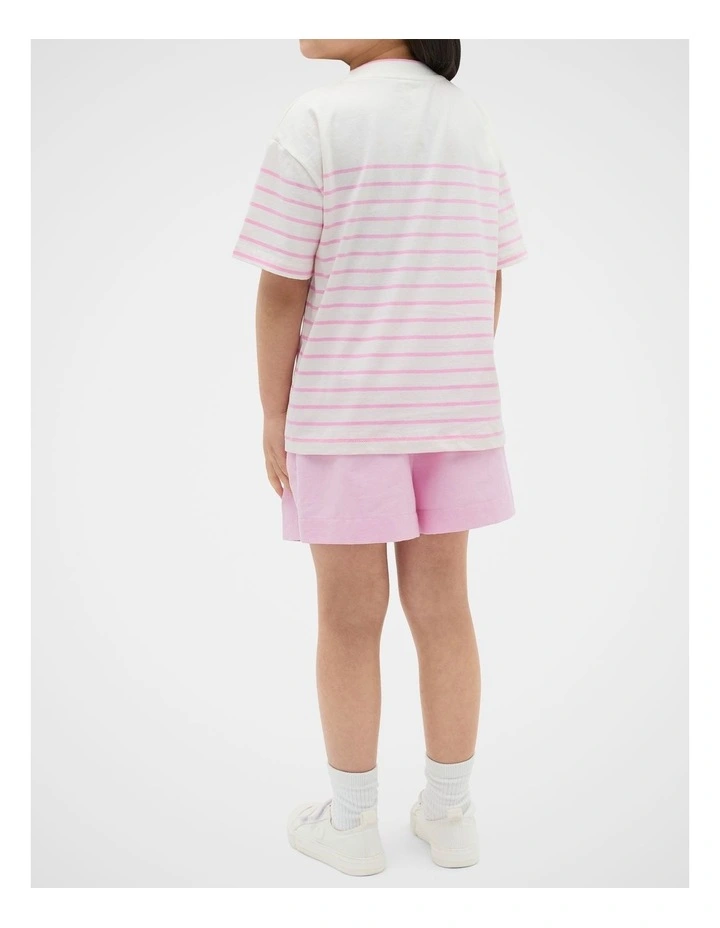 Crop Breton Stripe Tee image 2