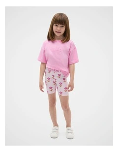 Floral Bike Short