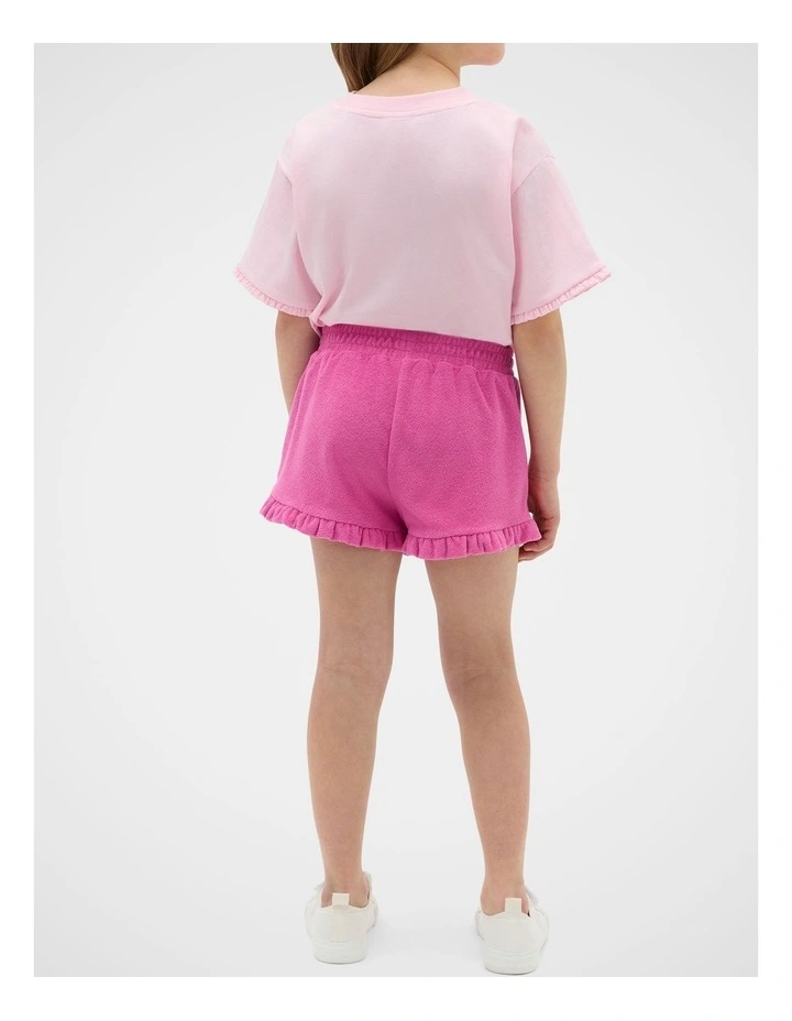 Frill Short in Berry image 2
