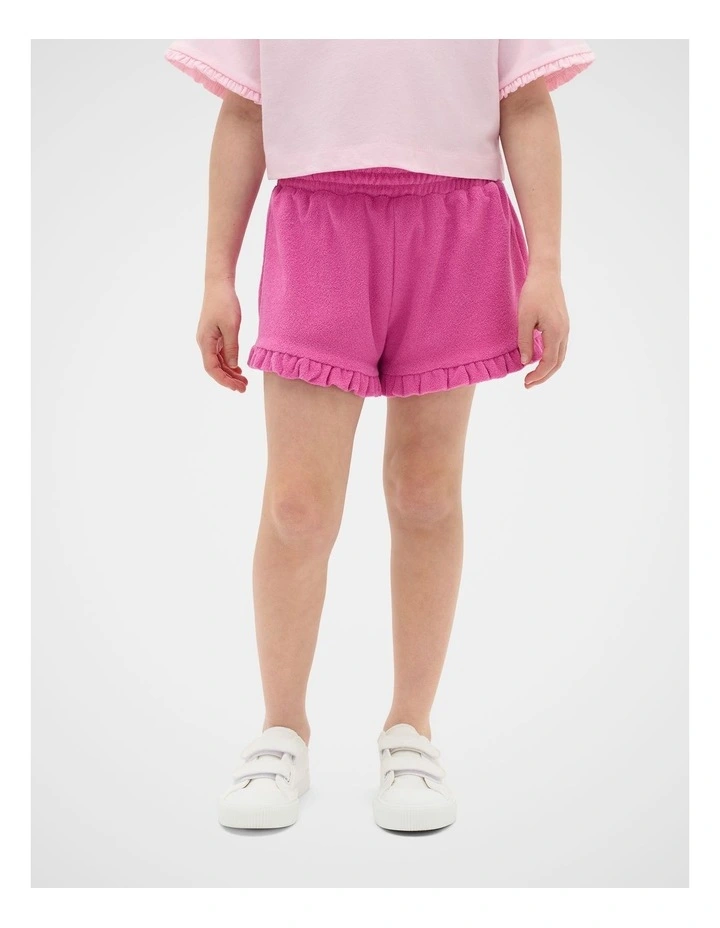 Frill Short in Berry image 3
