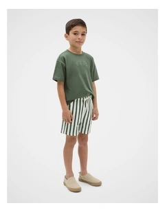 Core Stripe Track Short