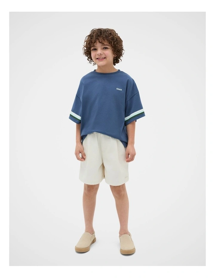 Stripe Sleeve Tee image 1