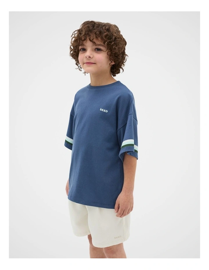Stripe Sleeve Tee image 3