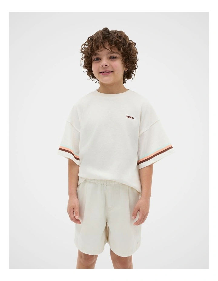Stripe Sleeve Tee image 2