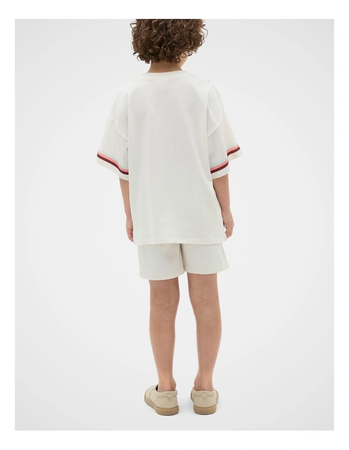 Stripe Sleeve Tee image 3