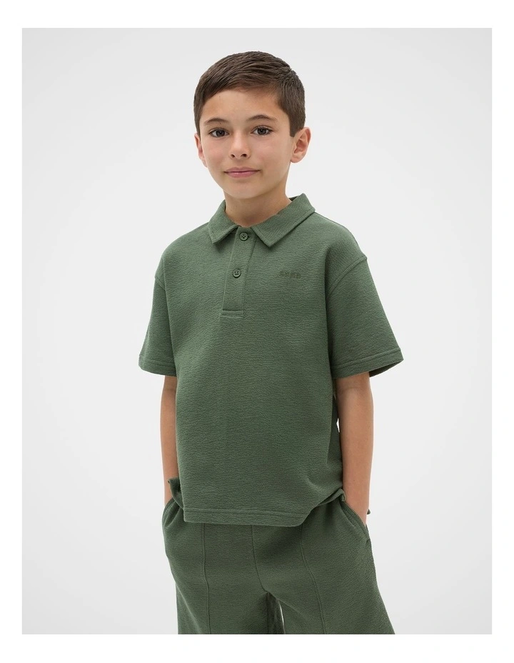 Texture Knit Polo image 3