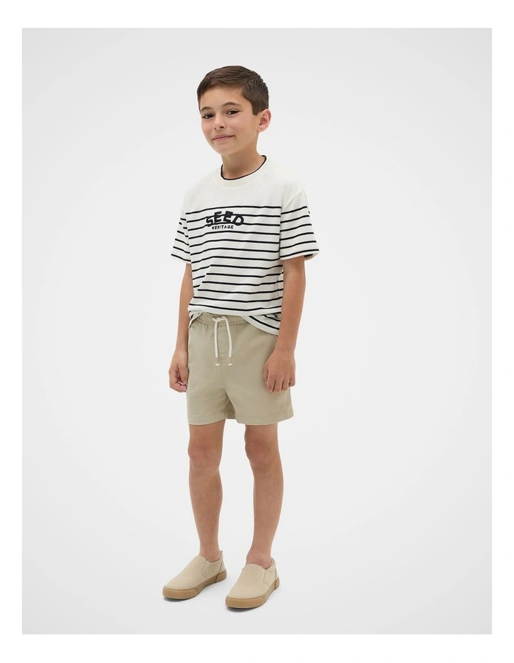 Breton Stripe Logo Tee image 1