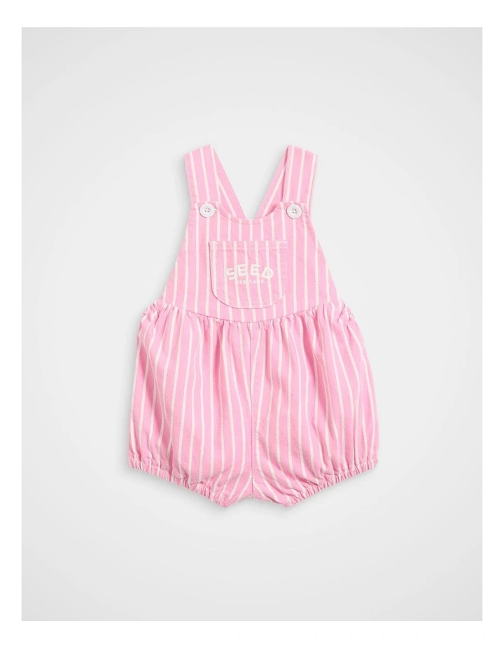 Denim Logo Romper image 1