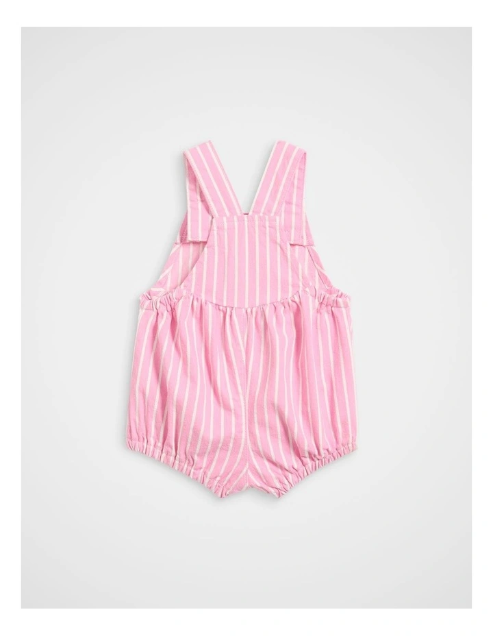 Denim Logo Romper image 2