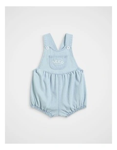 Denim Logo Romper