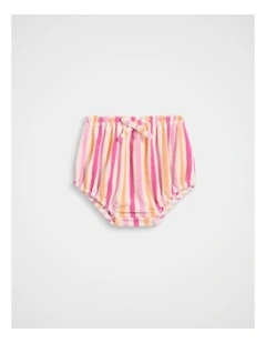 Stripe Terry Bloomer