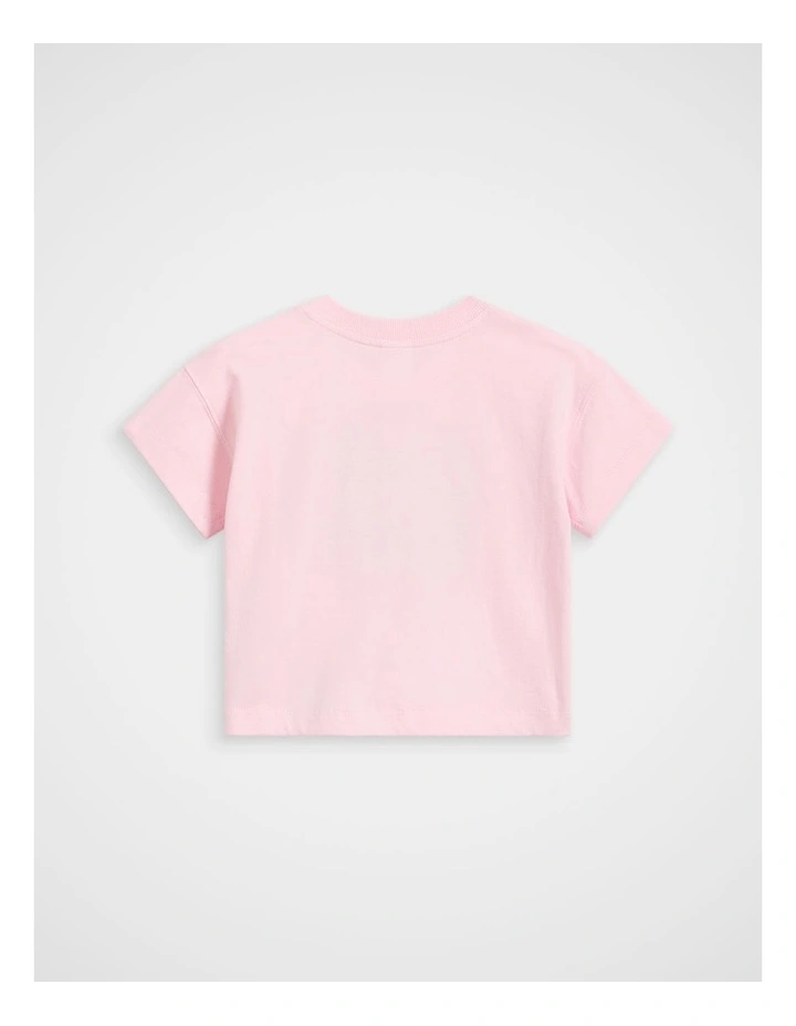 Floral Tee in Pink Lemonade image 2