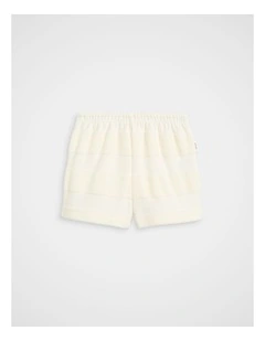 Texture Stripe Short in Classic Cream