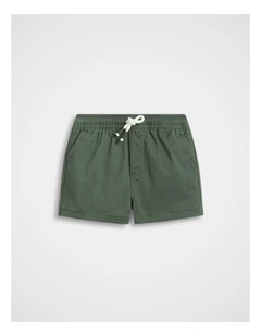 Core Logo Short in Olive