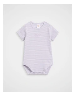 Core Rib Logo Bodysuit
