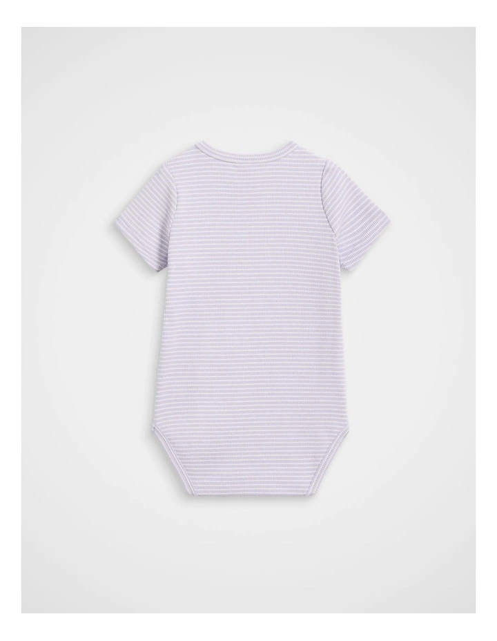 Core Rib Logo Bodysuit image 2