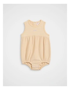 Stripe Logo Bodysuit