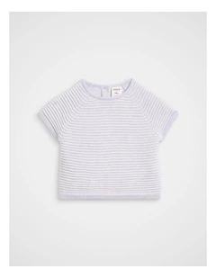 Stripe Knit Tee