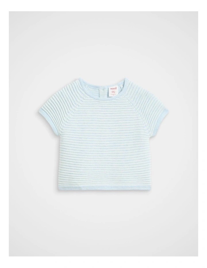 Stripe Knit Tee image 1