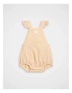 Overall Frill Romper