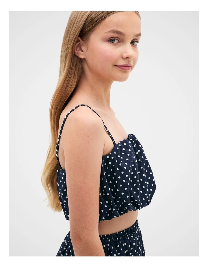 Spot Cami in New Navy image 3