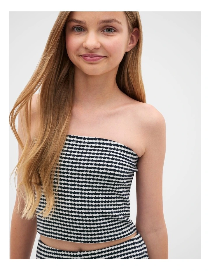 Stripe Top in Multi image 3