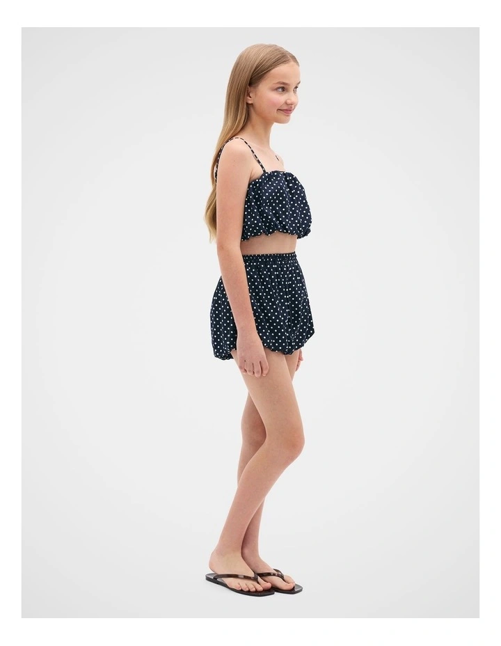 Spot Bubble Short in New Navy image 2