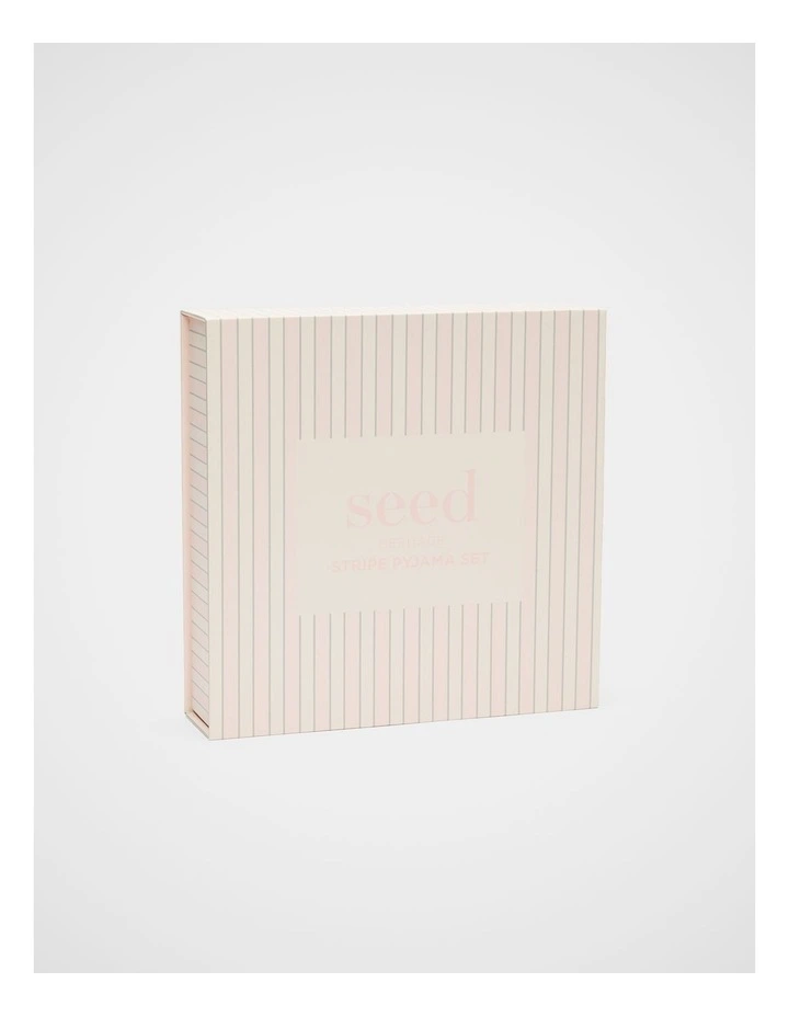 Boxed Pj Set in Pink Lemonade image 5