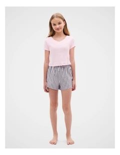 Boxed Pj Set in Cloud Grey Marle