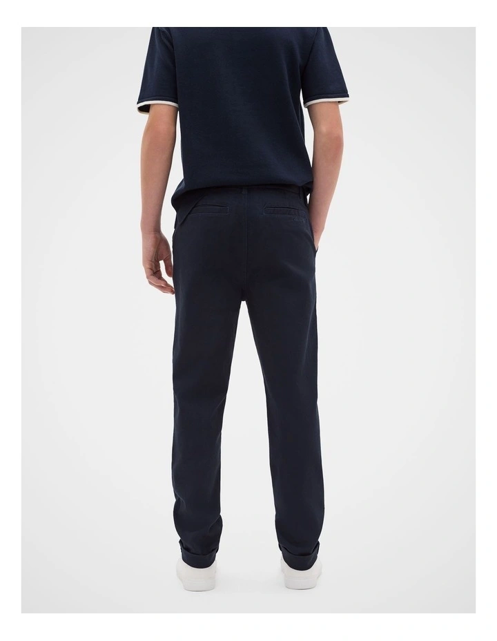 Chino Pant in Midnight Blue image 4
