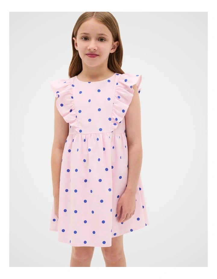 Spot Dress in Pink Lemonade image 1