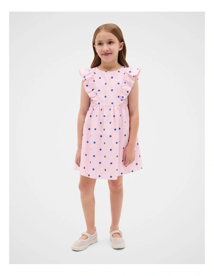 Spot Dress in Pink Lemonade image 3