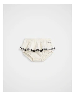 Ricrac Sailor Bloomer in Classic Cream