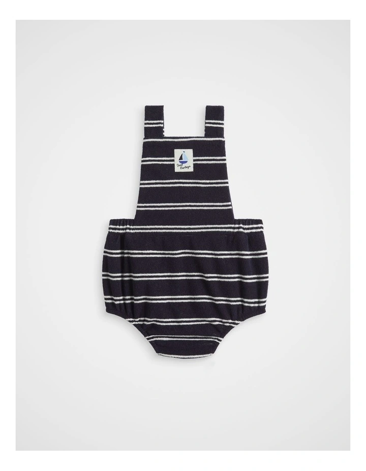Knit Romper in Midnight Blue image 2