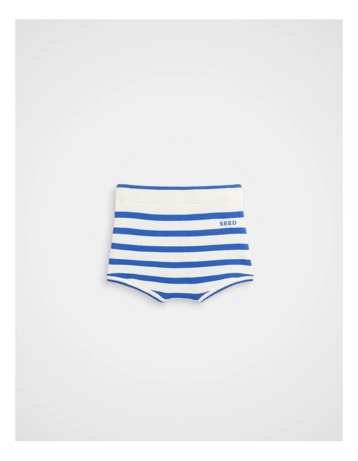 Knit Shortie in Sapphire Blue image 1