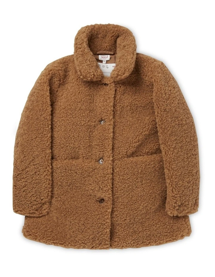 Myer teddy coat Clearance